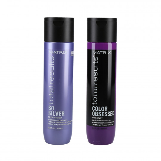 TR SO SILVER SHAMP 300ml+COLOR OBSESSED COND 300ml