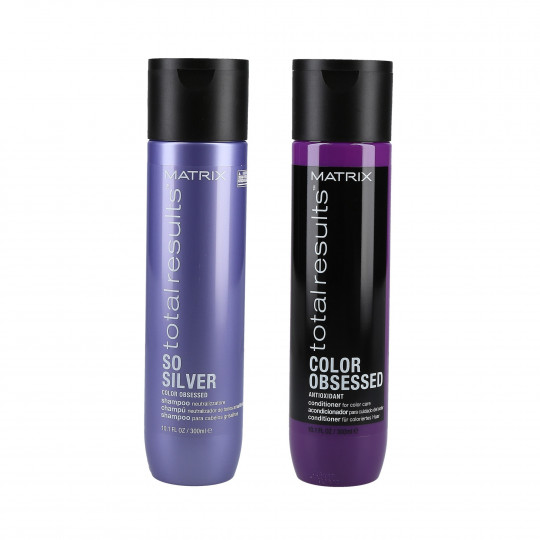 TR SO SILVER SHAMP 300ML+COLOR OBSESSED COND 300ML
