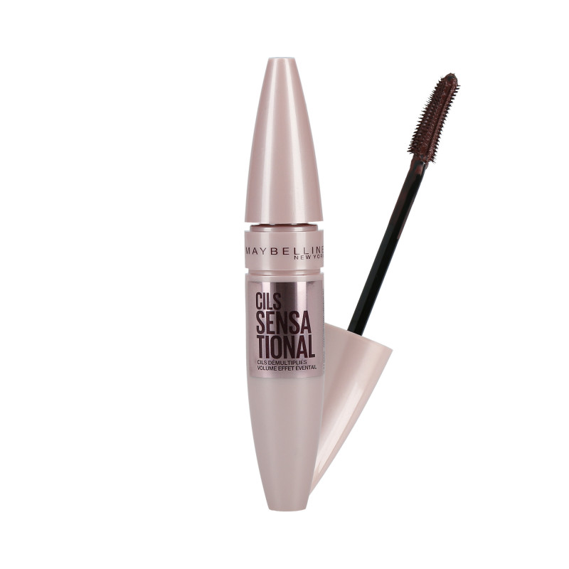 MAYBELLINE LASH SENSATIONAL Burgundy Brown Pogrubiający tusz do rzęs 9,5ml