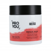 REVLON PROFESSIONAL PROYOU The Fixer Maska do włosów zniszczonych 500ml