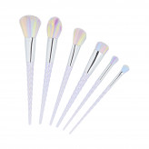 MIMO by Tools For Beauty, Set Pennelli Makeup 6 Pezzi, Unicorn, Colori Pastello