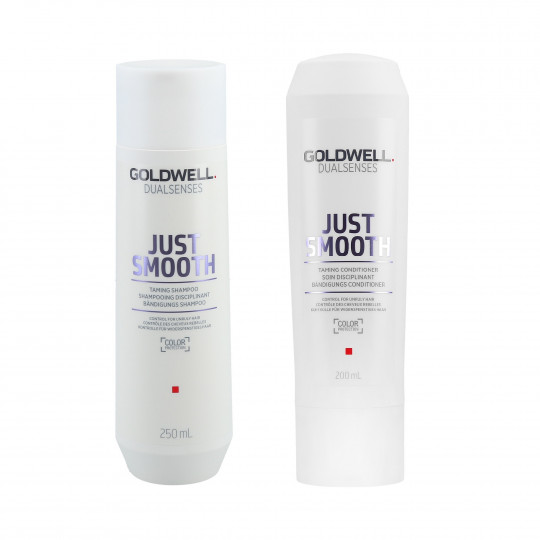 GOLDWELL DUALSENSES JUST SMOOTH Zestaw szampon 250ml+odżywka 200ml