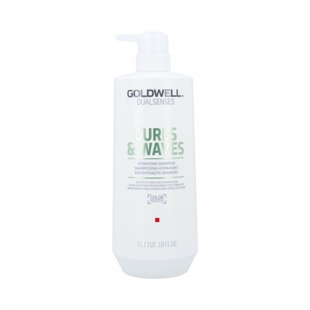 GOLDWELL DUALSENSES CURLS&WAVES Feuchtigkeitsspendendes Shampoo 1000ml
