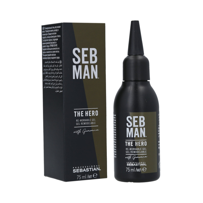 SEBASTIAN SEB MAN The Hero Mocny żel do stylizacji włosów 75ml