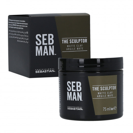 SEBASTIAN SEB MAN The Sculptor Mat hårstyling ler 75ml