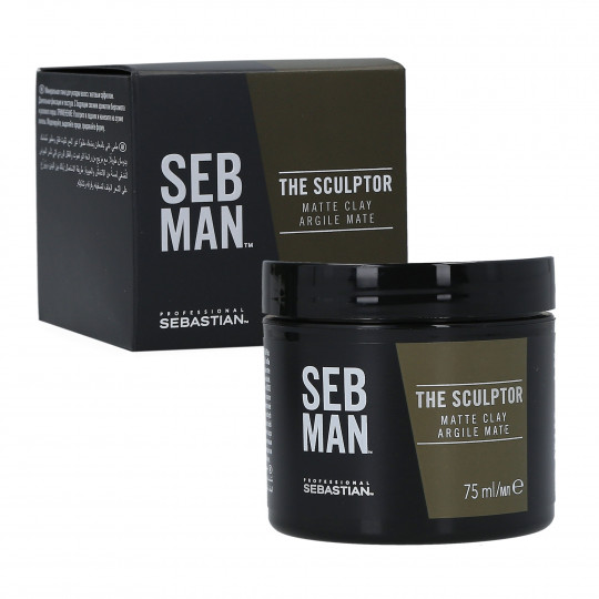 SEBASTIAN SEB MAN The Sculptor Matowa glinka do stylizacji włosów 75ml