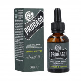 PRORASO CYPRES&VETYVER BEARD OIL 30ML