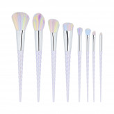 MIMO by Tools For Beauty, 8 Pcs Makeup Brush Set, Unicorn