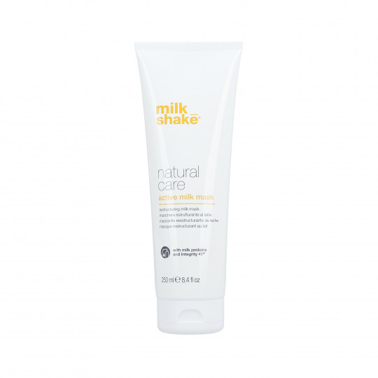 MILK SHAKE ACTIVE MILK MASK mælkeagtig aktiv maske til skadet og tørt hår 250ml