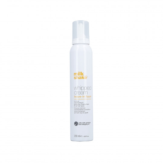 MILK SHAKE CONDICIONING WHIPPED CREAM creme mousse sem enxágue para todos os tipos de cabelo 200ml