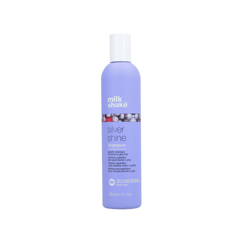 MILK SHAKE SILVER SHINE SHAMPOO sárga tükröződést eltávolító sampon 300 ml