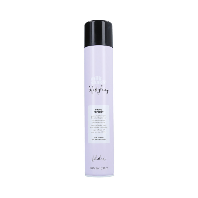 MILK SHAKE LIFESTYLING STRONG HOLD HAIRSPRAY mocno utrwalający lakier do włosów 500ml