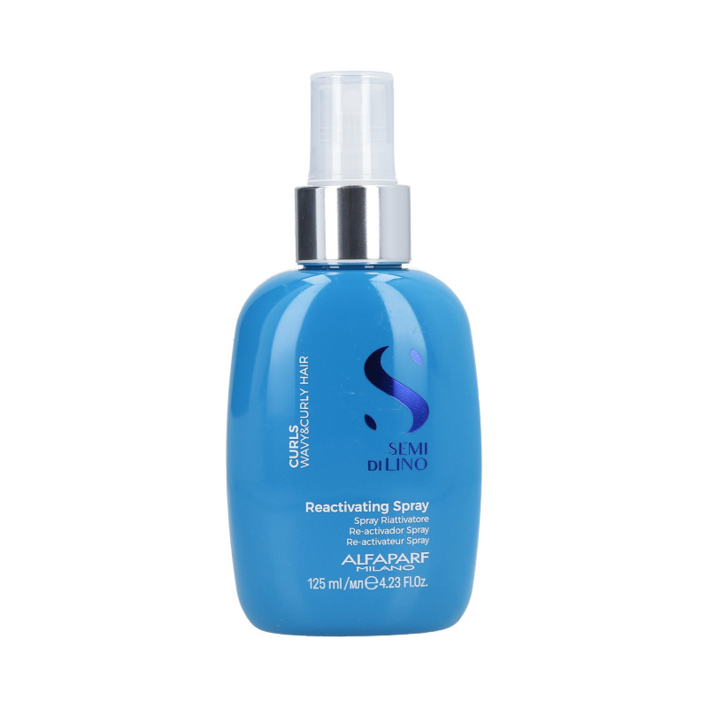 ALFAPARF SEMI DI LINO CURLS Reactivating Spray Spray reativador para cabelos cacheados 125ml