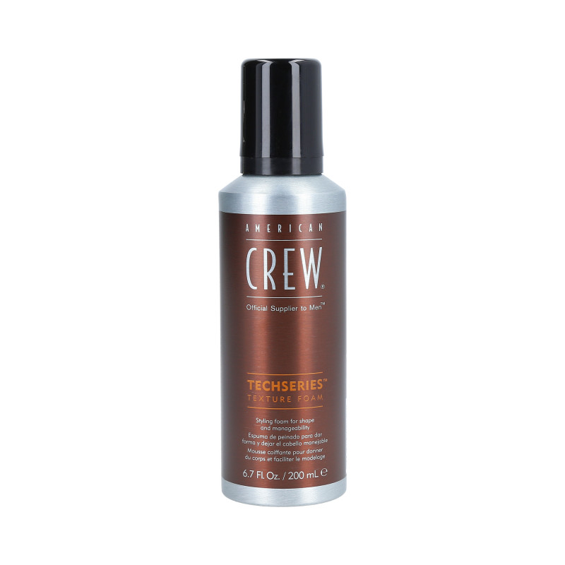 AMERICAN CREW TECHSERIES Espuma texturizante para modelar o cabelo 200 ml