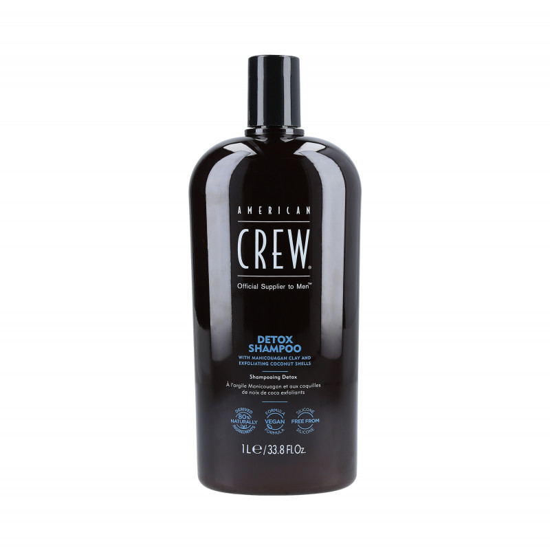 AMERICAN CREW CLASSIC DETOX Shampoo de limpeza com peeling 1000ml