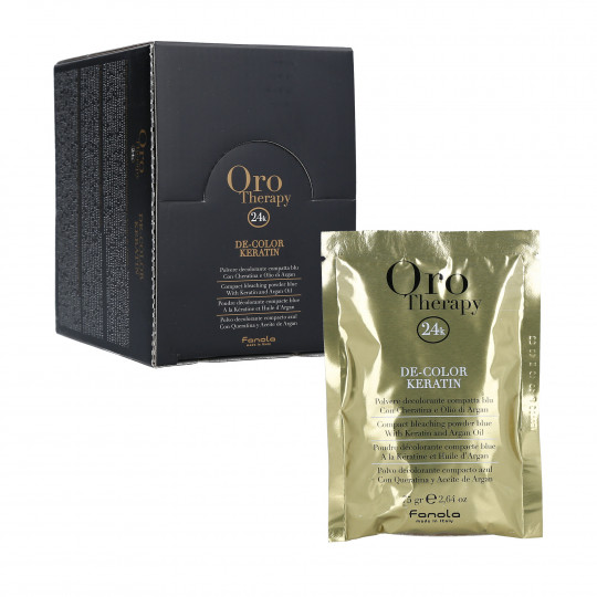 FANOLA ORO THERAPY Clareador capilar com queratina 12x75g