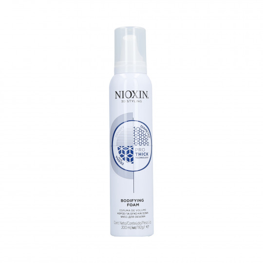 NIOXIN 3D STYLING Wzmacniająca pianka do włosów 200ml