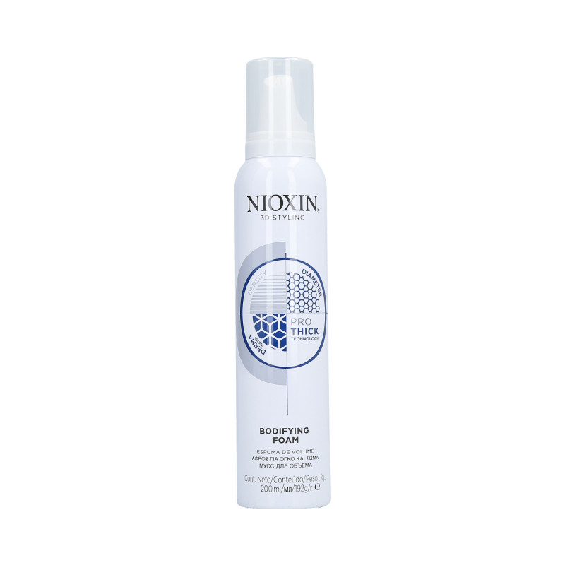 NIOXIN 3D STYLING Wzmacniająca pianka do włosów 200ml