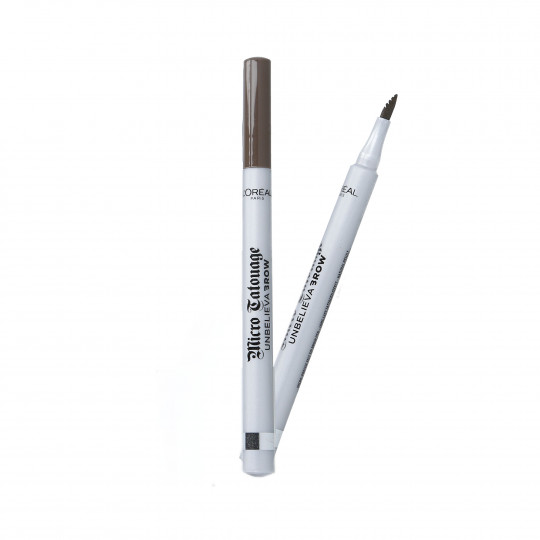 L'OREAL PARIS UNBELIEVA BROW Szemöldökceruza 108 Sötét