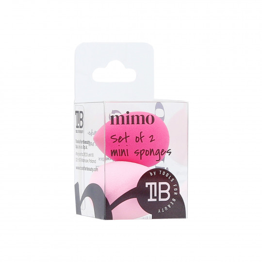 MIMO Mini Makeup Sponge, Set of 2, Pink