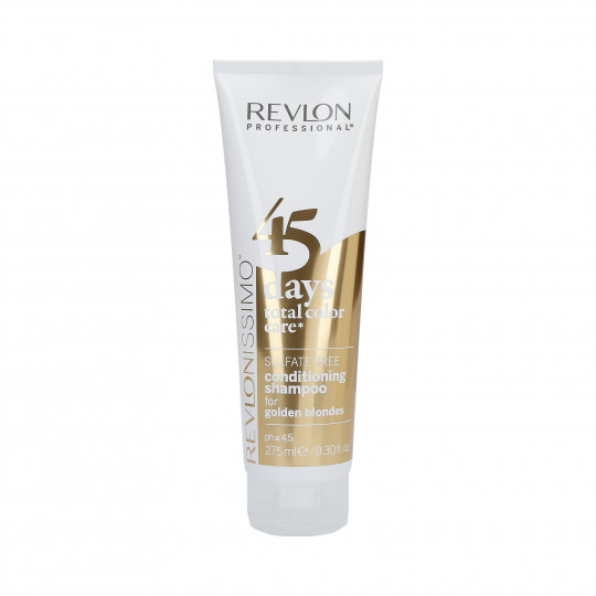 REVLON REVLONISSIMO 45 DAYS Golden Blondes Szampon i odżywka podtrzymująca kolor 275ml