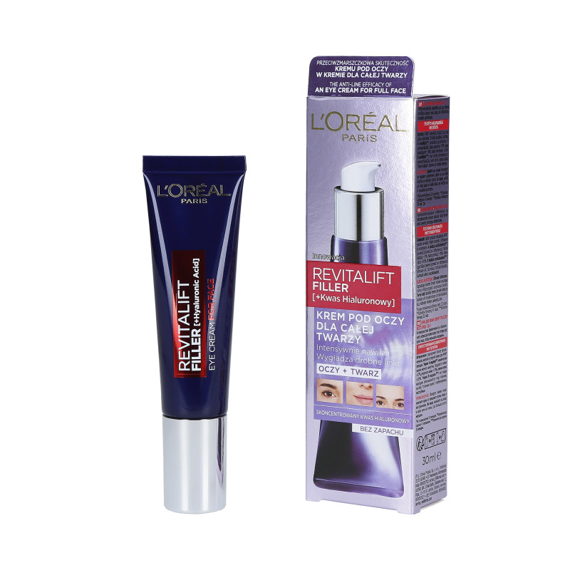 REVITALIFT FILLER FACE AND EYE CREAM 30ML