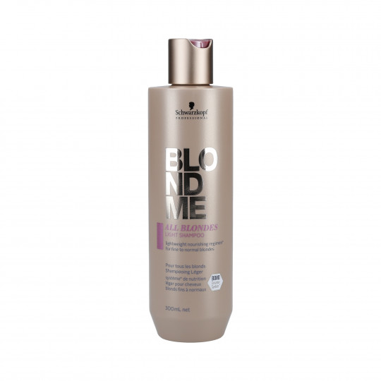 SCHWARZKOPF BLONDME ALL BLONDES Könnyű tisztító sampon 300 ml