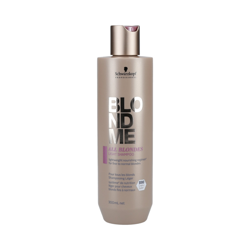 SCHWARZKOPF BLONDME ALL BLONDES Lekki szampon oczyszczający 300ml