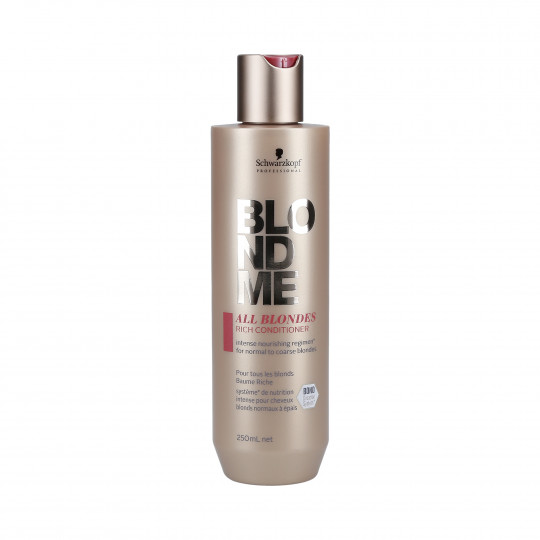 SCHWARZKOPF BLONDME ALL BLONDES Condicionador intensivo para cabelos 250ml