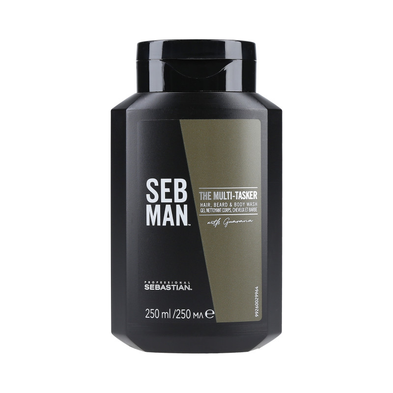 SEBASTIAN SEB MAN Gel de lavagem 3 em 1 250ml