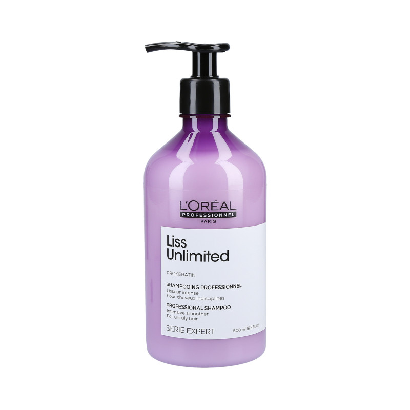 L'ORÉAL PROFESSIONNEL SERIE EXPERT LISS UNLIMITED Champú para el cabello seco y rebelde 500ml