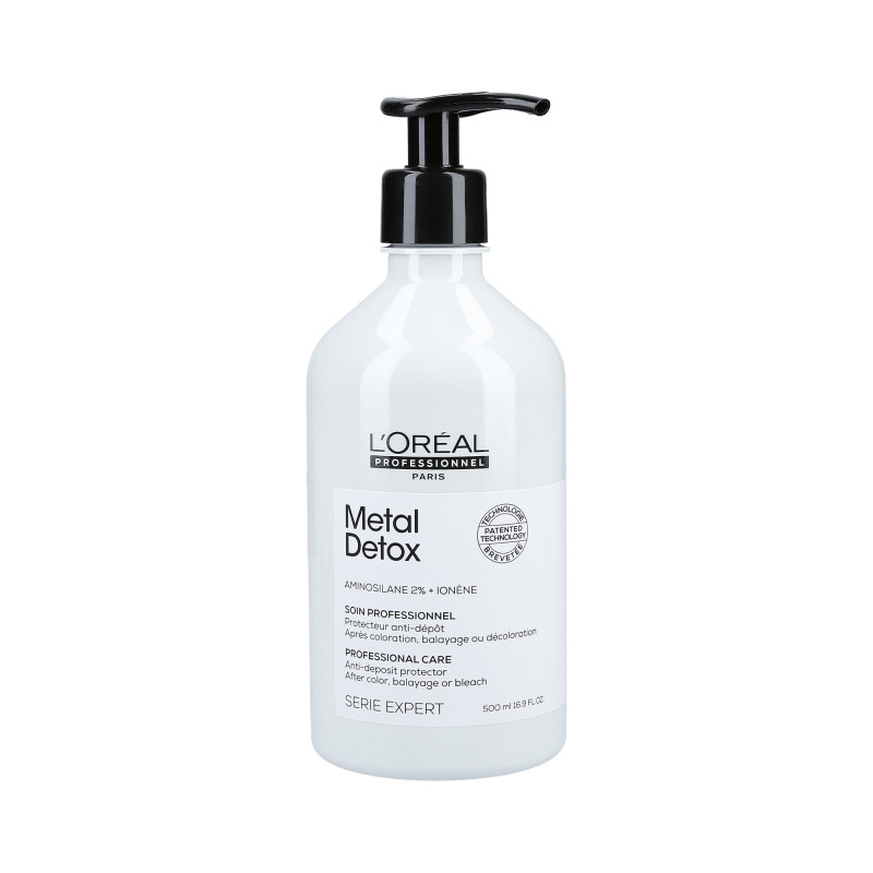 L'OREAL PROFESSIONNEL METAL DETOX balzsam festett hajra 500 ml