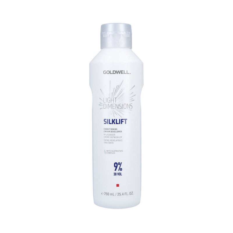 GOLDWELL SILK LIFT LIGHT DIMENSIONS 9% Odżywczy oksydant w kremie 750ml - 1