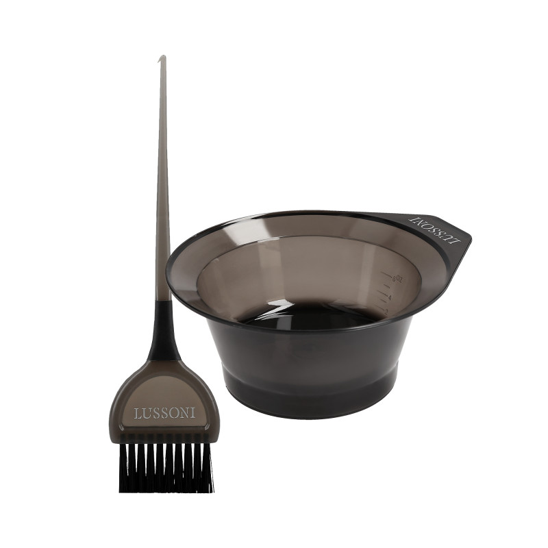 LUSSONI HR ACC HAIR BOWL 250ML+TB011 BRUSH SET