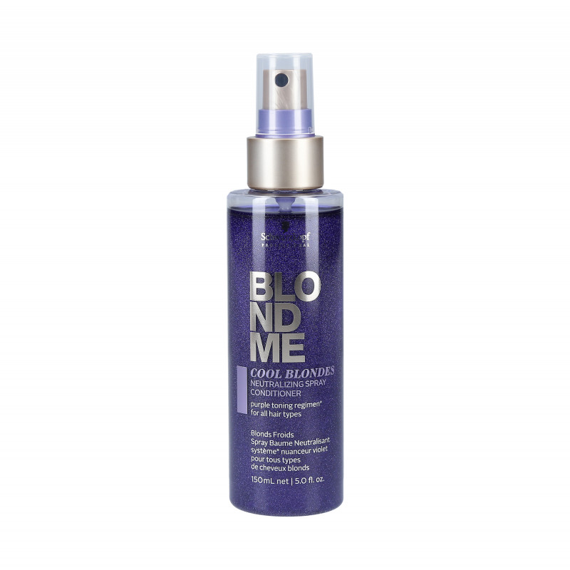 SCHWARZKOPF BLONDME COOL BLONDES Lekka odżywka w sprayu 150ml