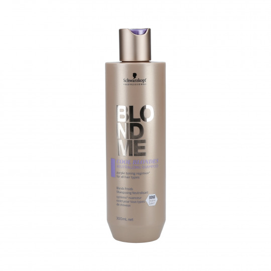 SCHWARZKOPF PROFESSIONAL BLONDME Cool Me Blonde Purple hajsampon 300 ml