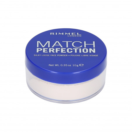 RIMMEL MATCH PERFECTION POWDER 001 TRANSPARENT 10G