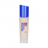 RIMMEL MATCH PERFECTION SPF20 010 PORCELAIN 30ML