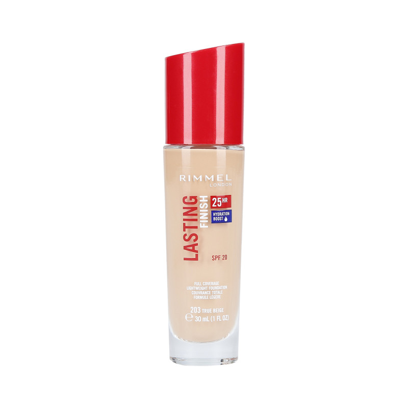 RIMMEL LASTING FINISH 25HR SPF20 203 TRUE BEI 30ML