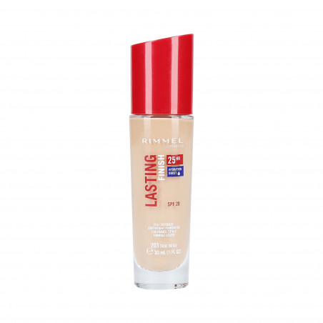 RIMMEL LASTING FINISH 25HR SPF20 203 TRUE BEI 30ML