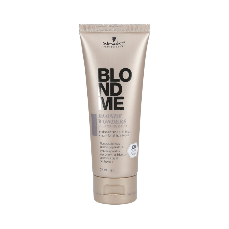 SCHWARZKOPF BLONDME BLONDE WONDERS Balsam odbudowujący 75ml