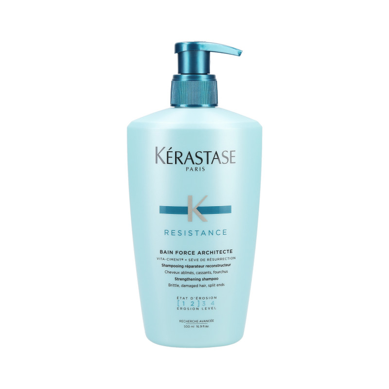 KÉRASTASE RESISTANCE Shampoo para cabelos muito danificados 500ml