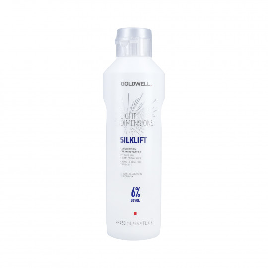 GOLDWELL SILK LIFT Odżywczy oksydant w kremie 6% 750ml