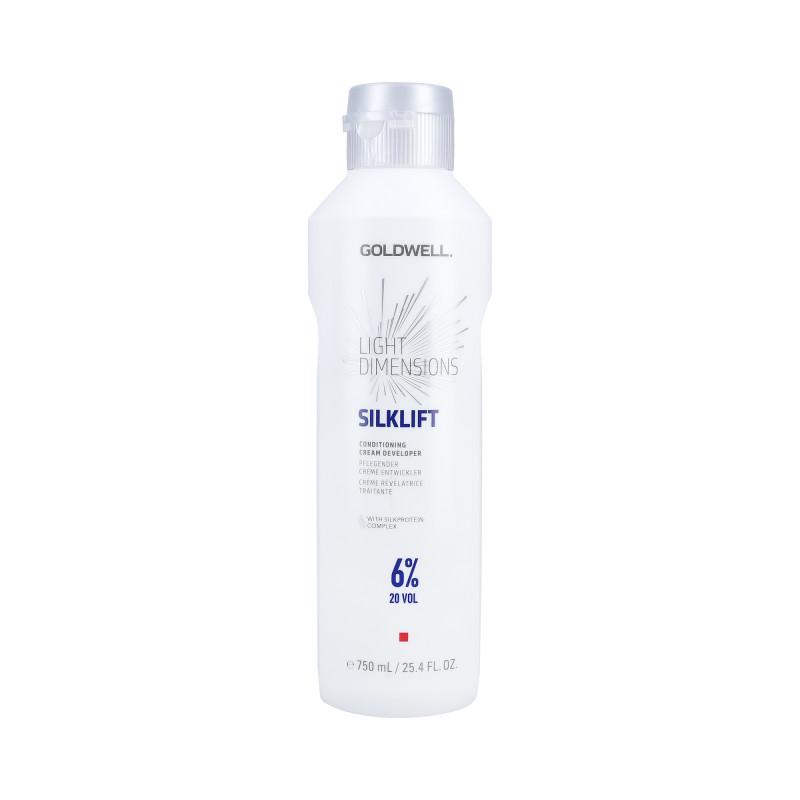 GOLDWELL SILK LIFT Odżywczy oksydant w kremie 6% 750ml - 1