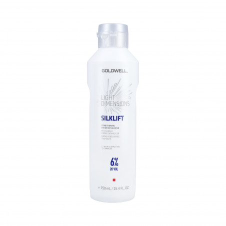 GOLDWELL SILK LIFT Odżywczy oksydant w kremie 6% 750ml - 1