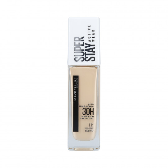 MAYBELLINE SUPERSTAY ACTIVE WEAR Arc alapozó 06 Fresh Beige 30ml