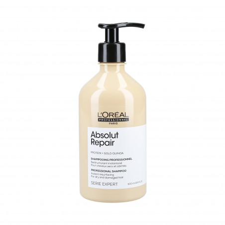 L’OREAL PROFESSIONNEL ABSOLUT REPAIR Shampooing restructurant Gold Quinoa + Protein 500ml