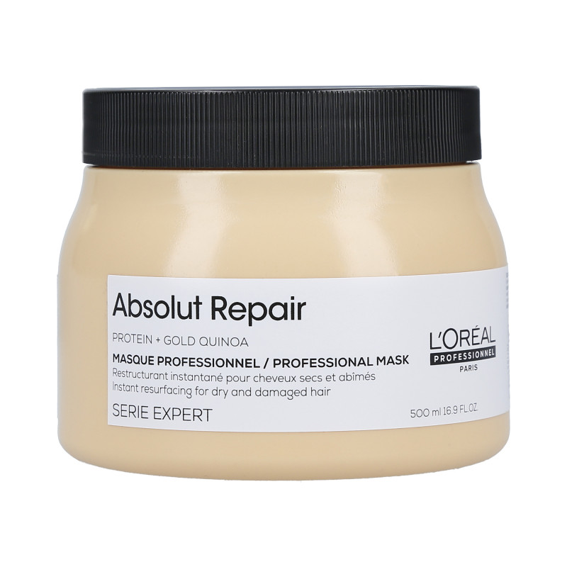 L’OREAL PROFESSIONNEL ABSOLUT REPAIR Gold Quinoa+Protein Złota maska regenerująca 500ml