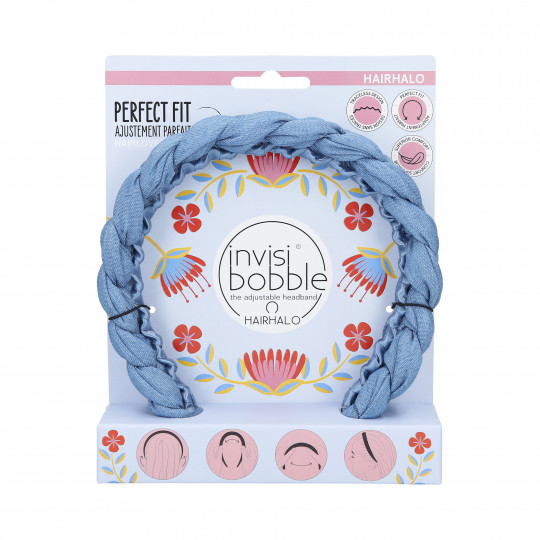 Faixa de cabelo ajustável INVISIBOBBLE HAIRHALO Margarita Bonita