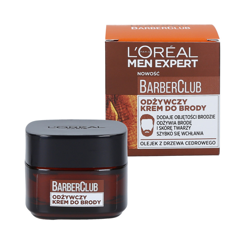 MEN EXPERT BARBER CLUB NUTRITION BEARD CREAM 50ML